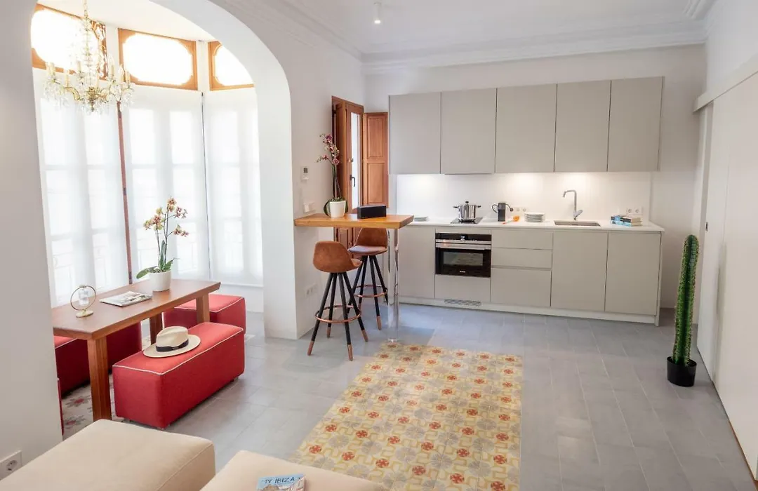 Es Palauet Brandnew one suite apartment in Ibiza center-1