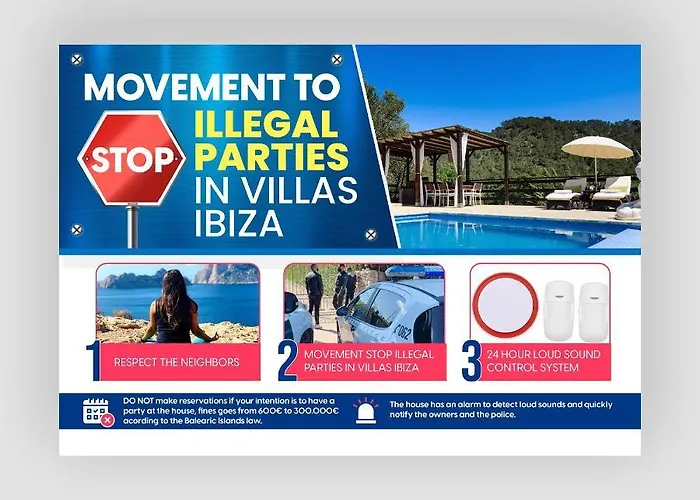 Villa Tres Yucas - La Cabana Sant Antoni de Portmany Privée