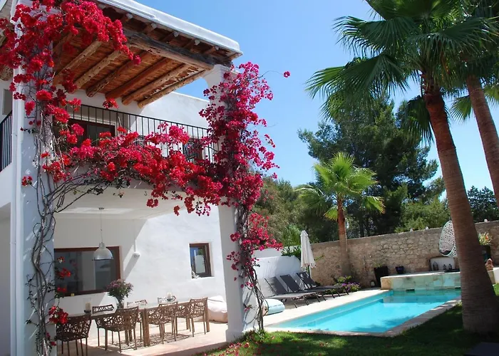 Private Exquisite Ibiza Villa 4 Bedrooms Villa Chia Private Fenced Pool Area And Table Tennis Santa Eulalia Santa Eularia des Riu