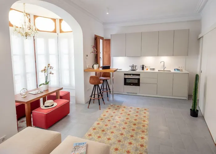 Es Palauet Brandnew one suite apartment in Ibiza center