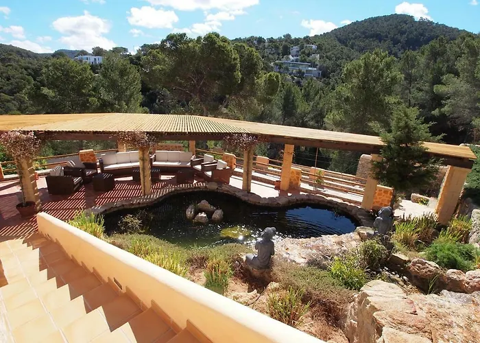 Villa Cas Llop Ibiza Luxury Views Cala Tarida 